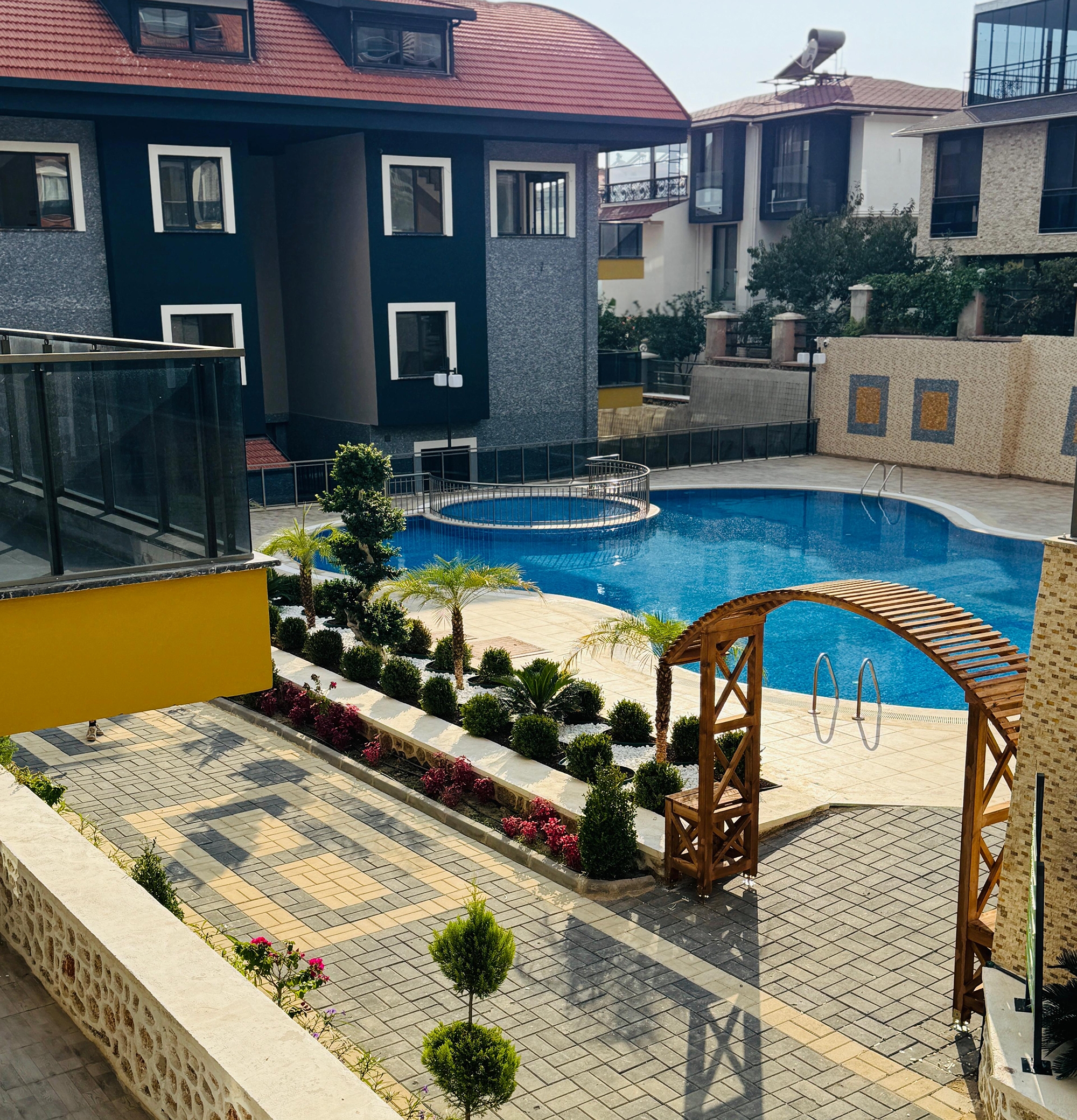 Ylellinen 2+1 Huoneisto Meri- ja Linnavuorinäköalalla, Alanya - Hasbahce