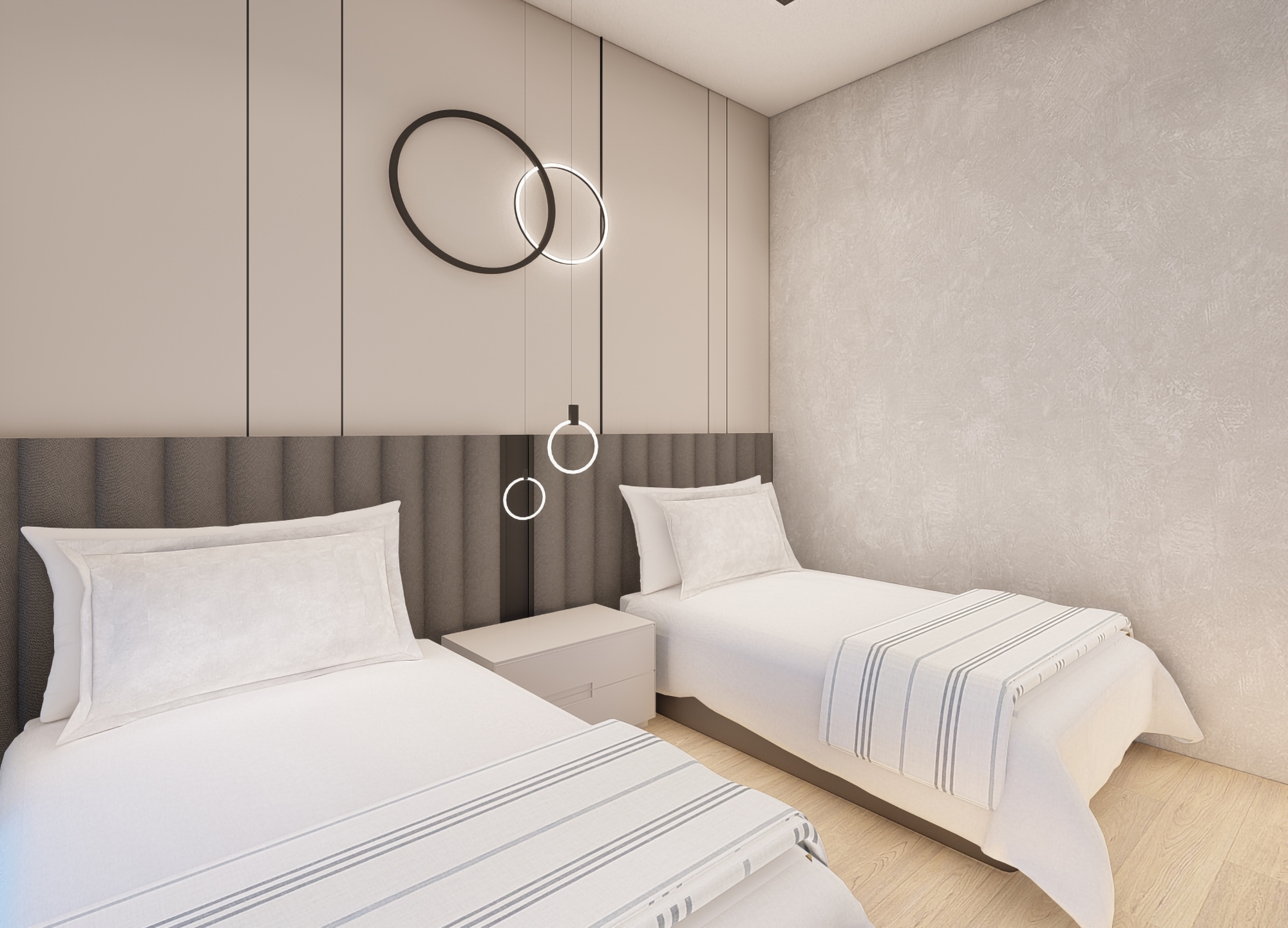 Luxuriöse 2+1 Wohnung mit Meerblick und Bergblick in Alanya Avsallar