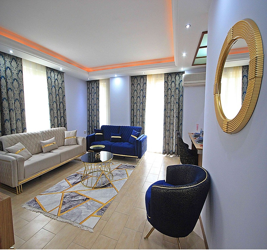  Resplendently equipped 2 bedroom in Alanya