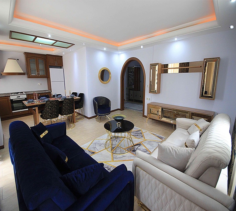  Resplendently equipped 2 bedroom in Alanya