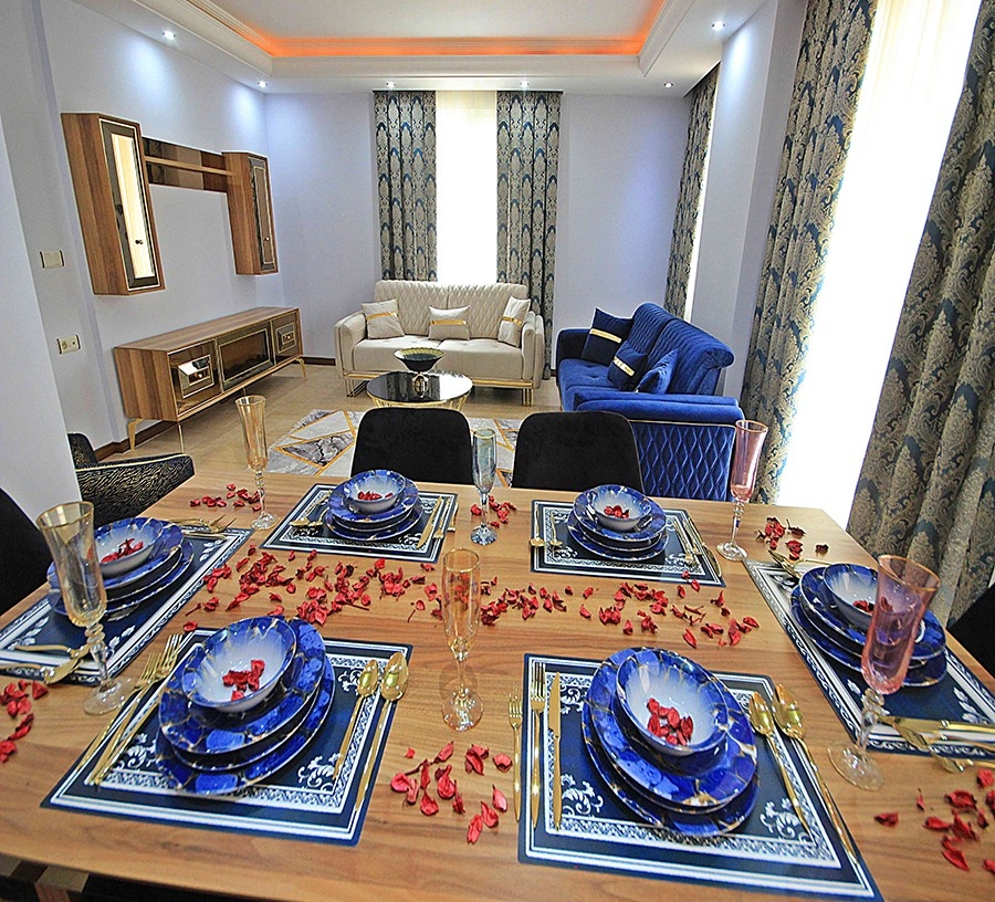  Resplendently equipped 2 bedroom in Alanya