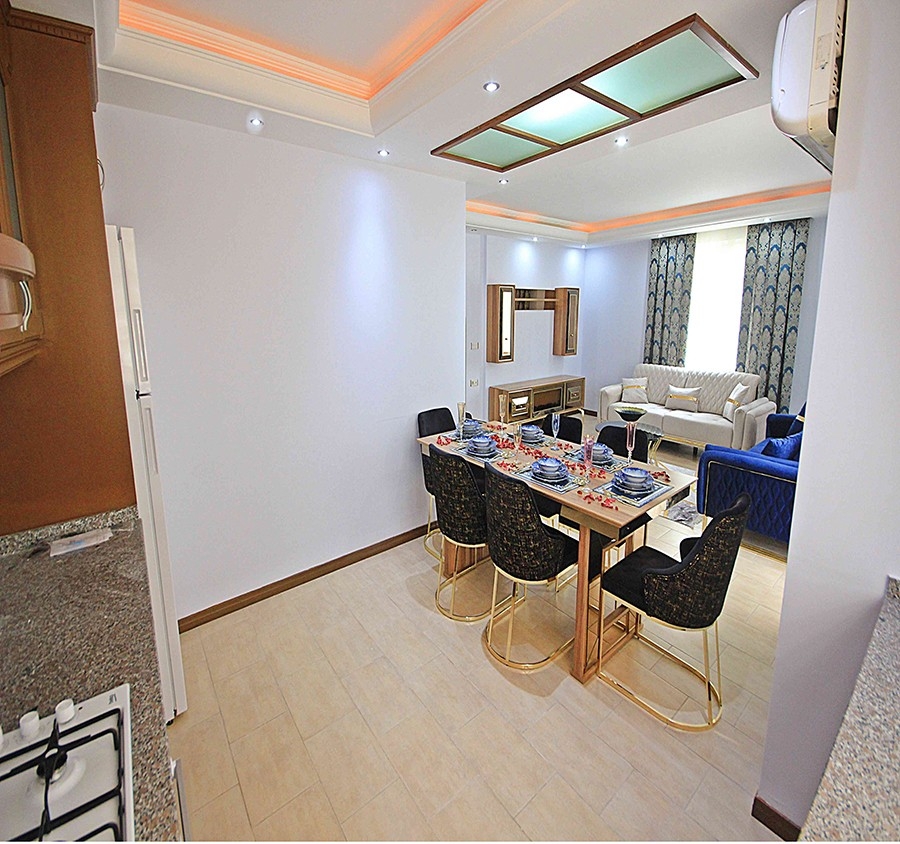  Resplendently equipped 2 bedroom in Alanya