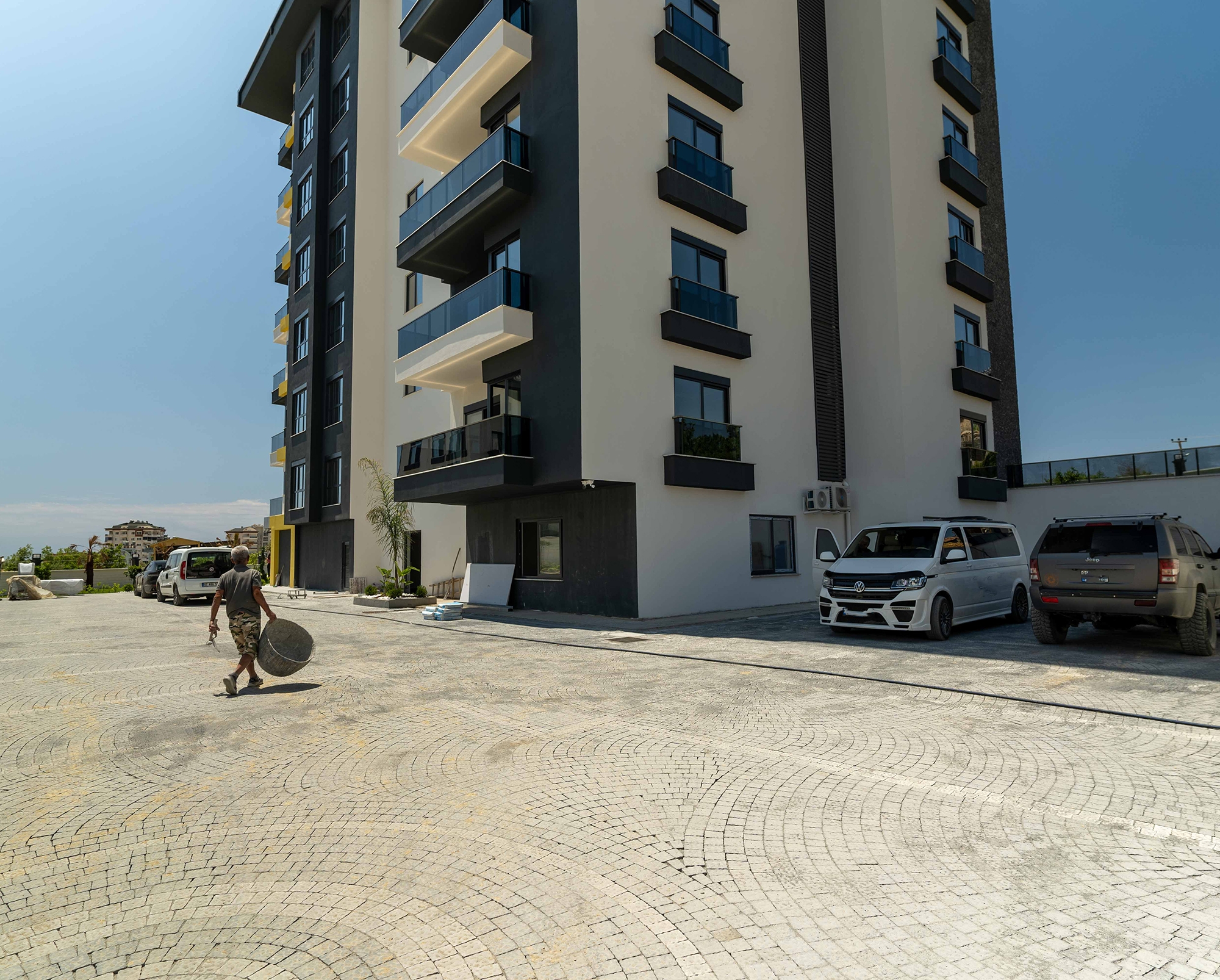Luksuriøs 1+1 Leilighet med Sjø- og Fjellutsikt i Alanya, Avsallar