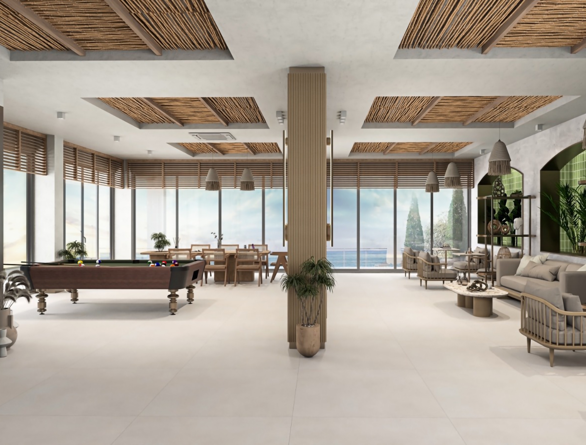 Luksus 2+1 Lejlighed med Hav- og Bjergudsigt, Alanya - Kargicak