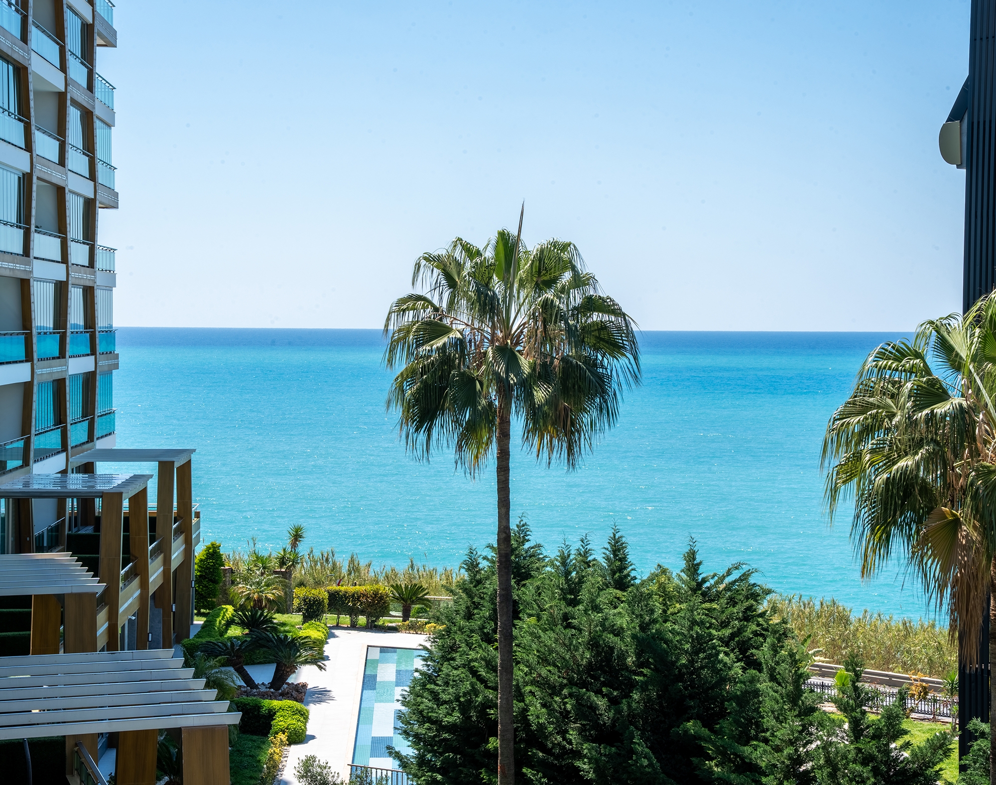 Luksuriøs 2+1 Leilighet med Sjø- og Fjellutsikt, Alanya - Kargicak
