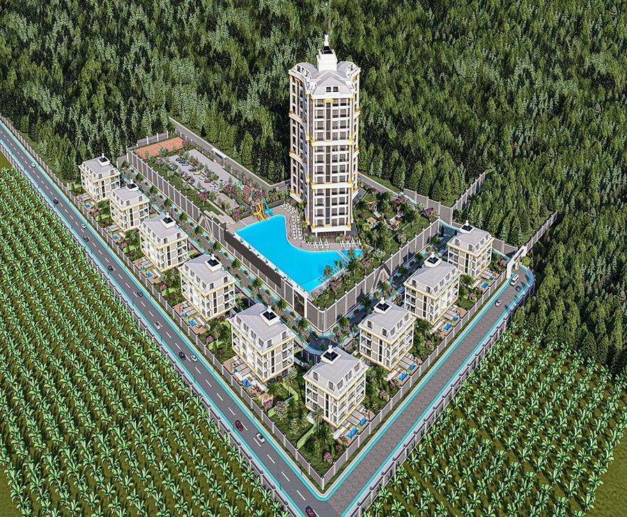 Alanya has a one-of-a-kind project for sale