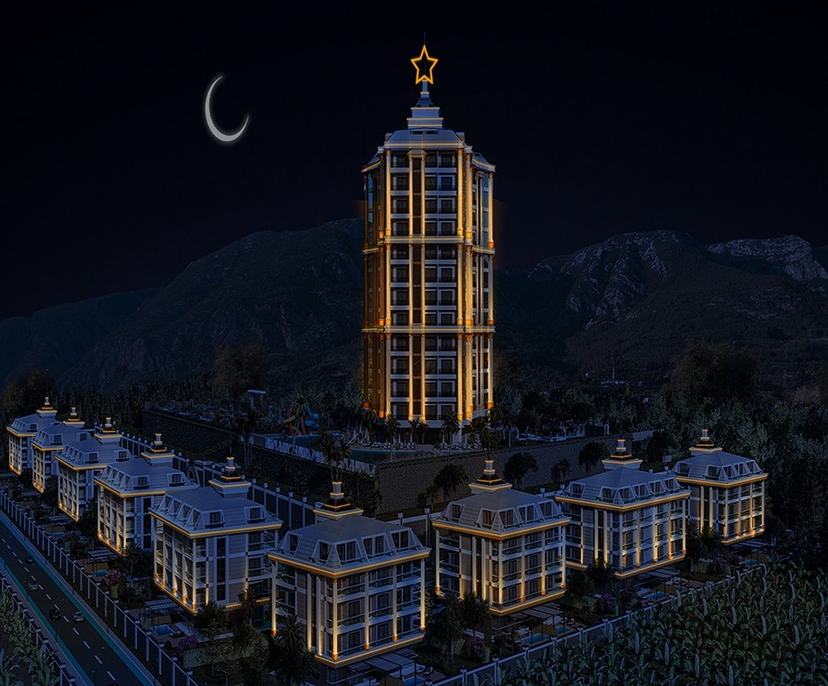Alanya has a one-of-a-kind project for sale