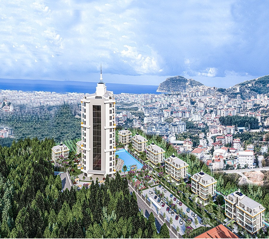 Alanya has a one-of-a-kind project for sale
