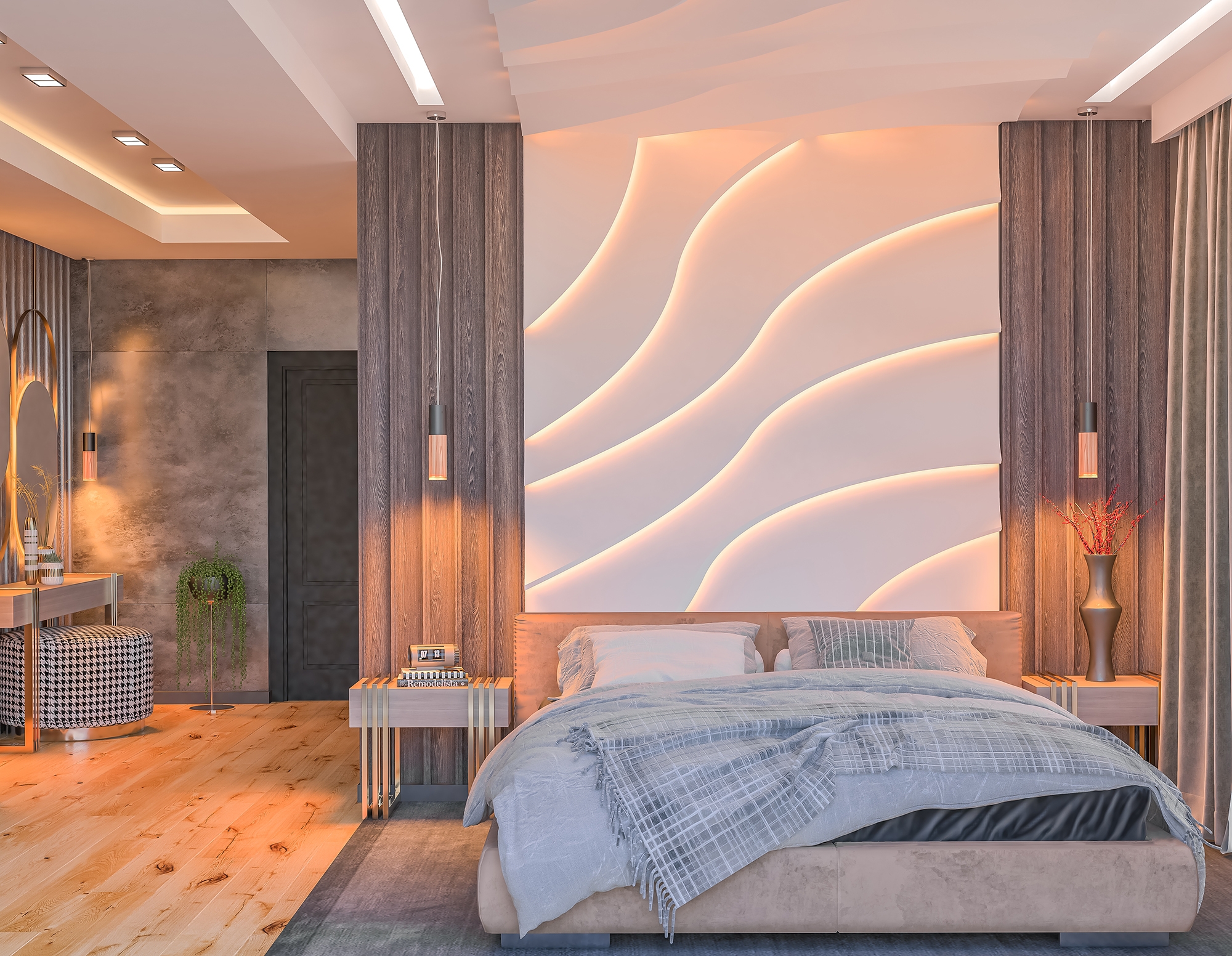 Lyxig 5+1 Villa med Hav och Bergsutsikt i Alanya - Incekum