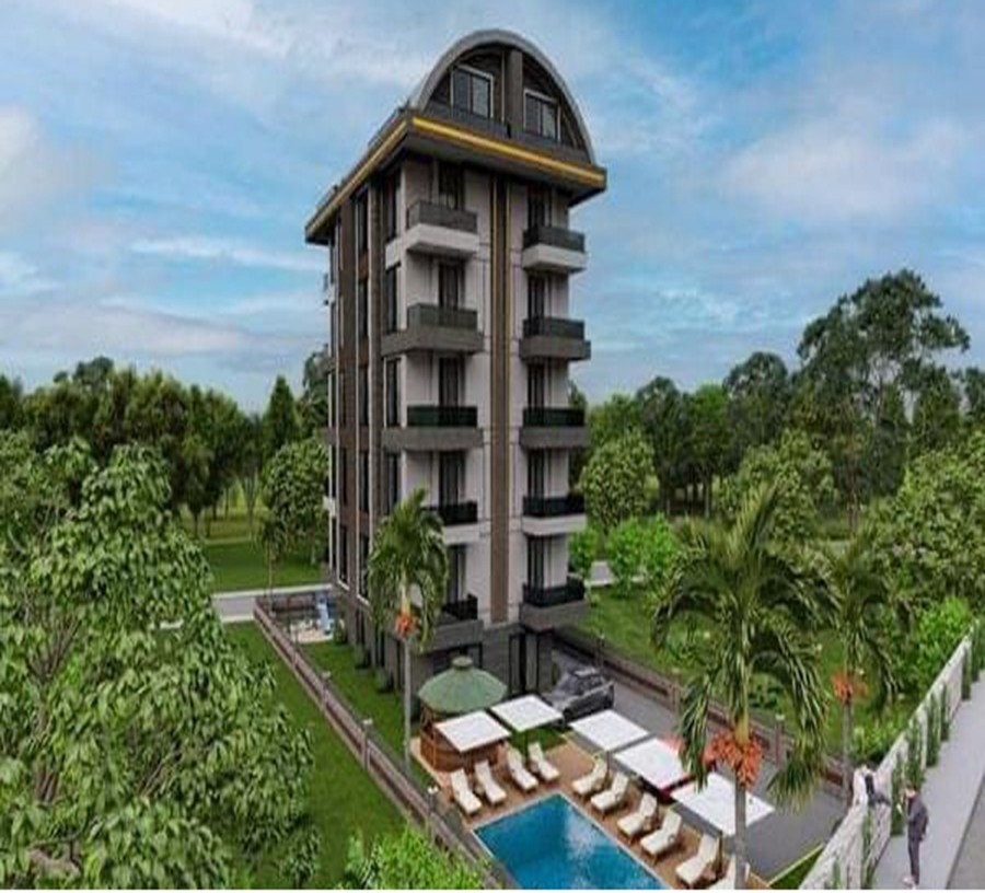 Flourishing soon to be established project in Alanya