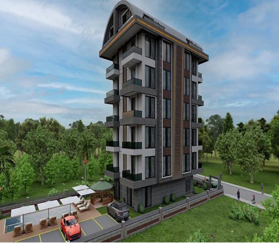 Flourishing soon to be established project in Alanya
