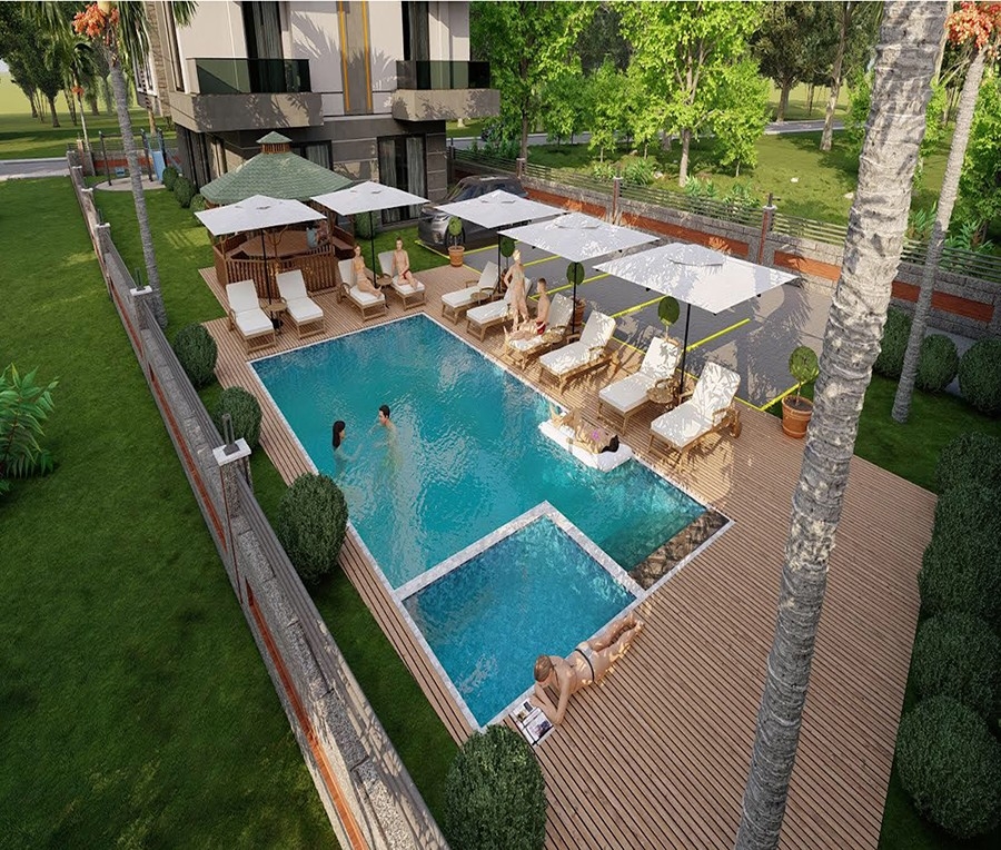 Flourishing soon to be established project in Alanya