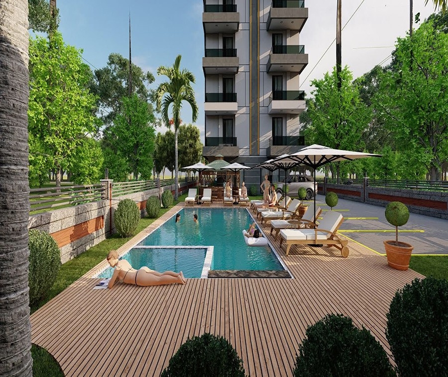 Flourishing soon to be established project in Alanya