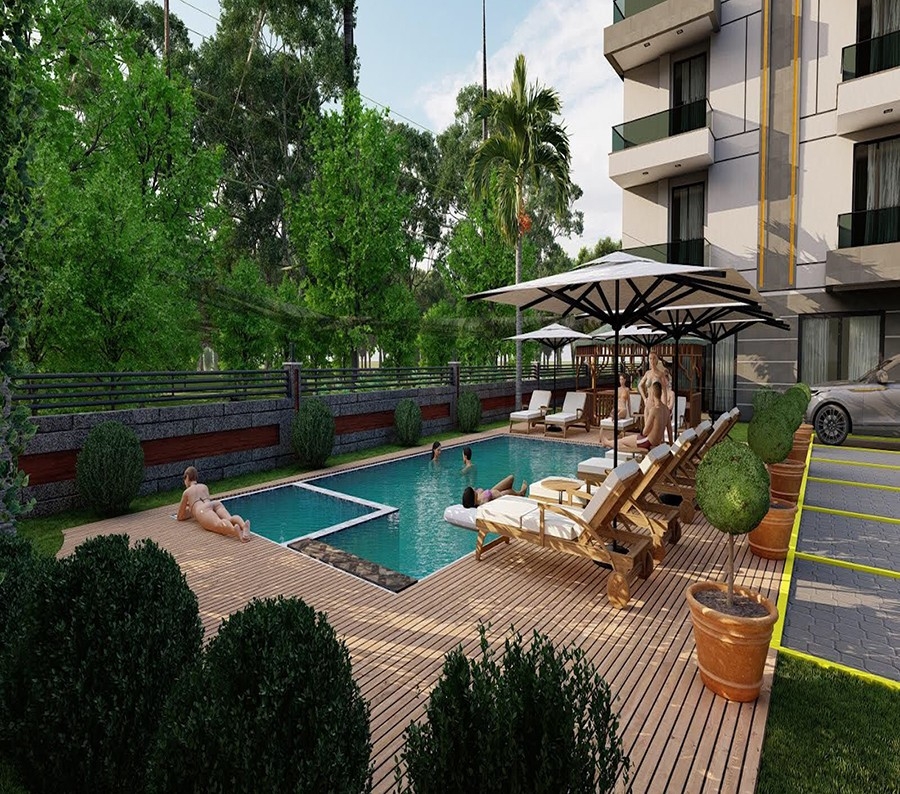 Flourishing soon to be established project in Alanya