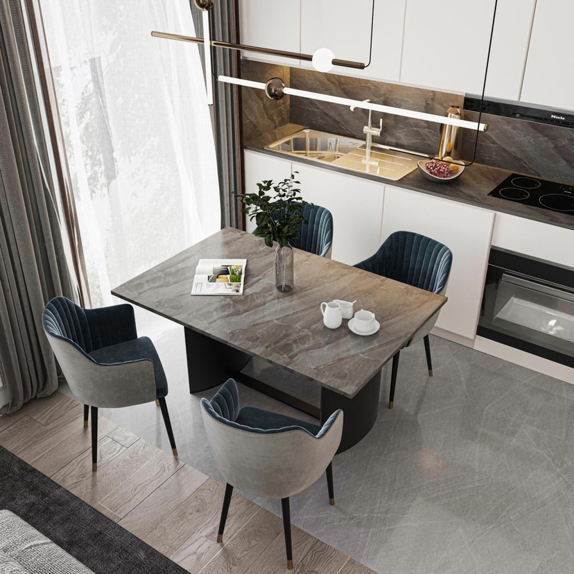 Luxuriöse 1+1 Wohnung mit Meerblick und Bergblick in Alanya-Incekum