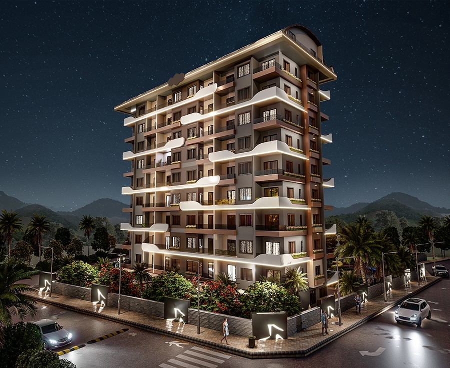 Apartments with great facilities in Demirtash