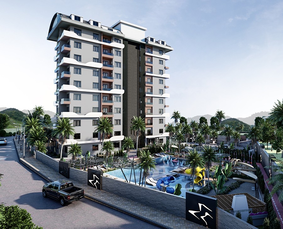 Apartments with great facilities in Demirtash