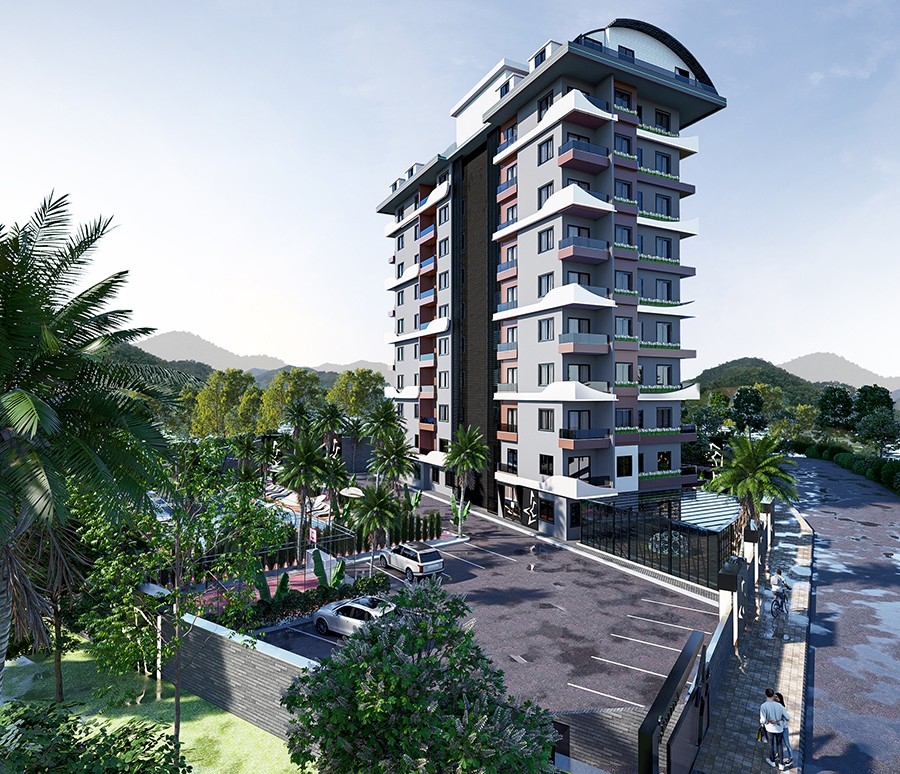 Apartments with great facilities in Demirtash