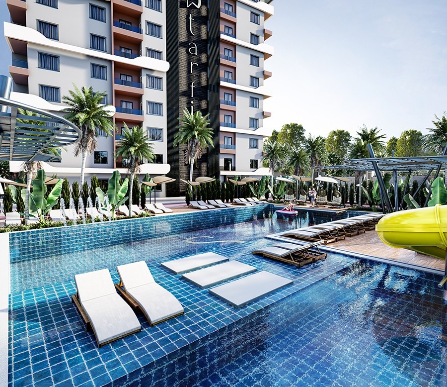 Apartments with great facilities in Demirtash