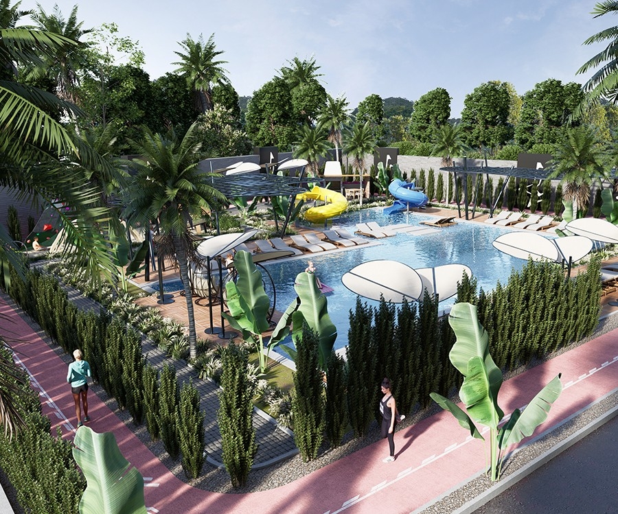 Apartments with great facilities in Demirtash