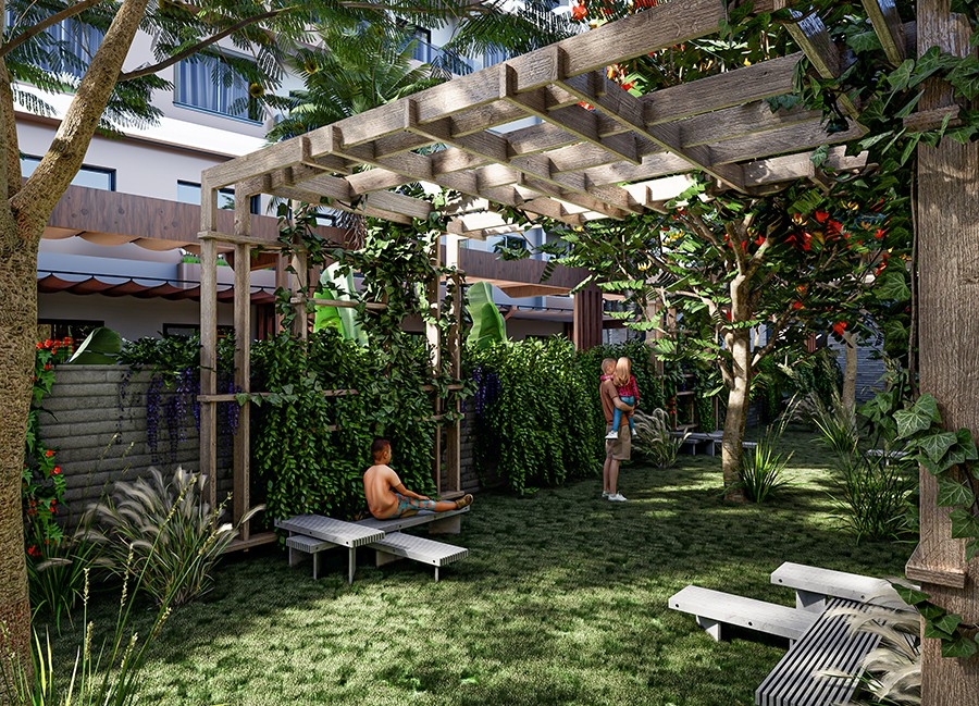Apartments with great facilities in Demirtash