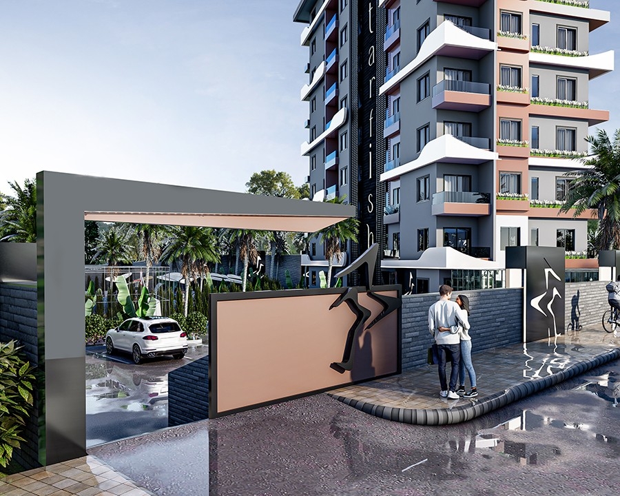 Apartments with great facilities in Demirtash