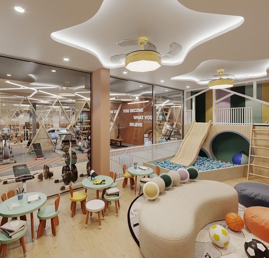 Apartments with great facilities in Demirtash