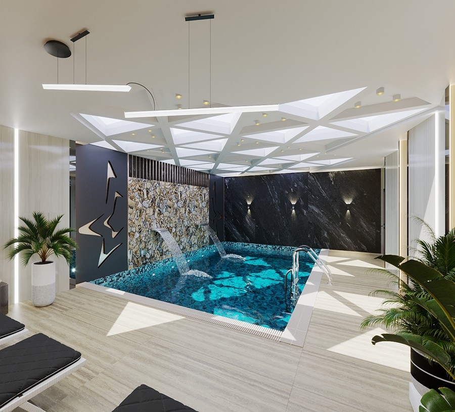 Apartments with great facilities in Demirtash