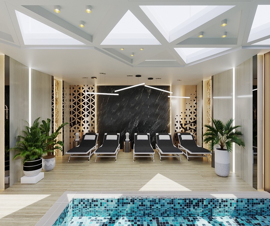 Apartments with great facilities in Demirtash