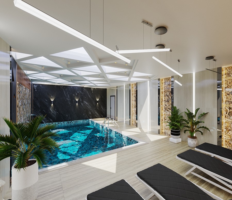 Apartments with great facilities in Demirtash