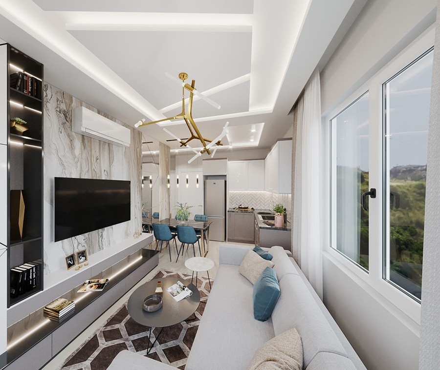 Apartments with great facilities in Demirtash