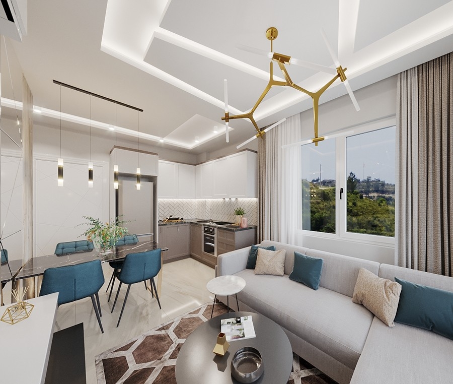 Apartments with great facilities in Demirtash