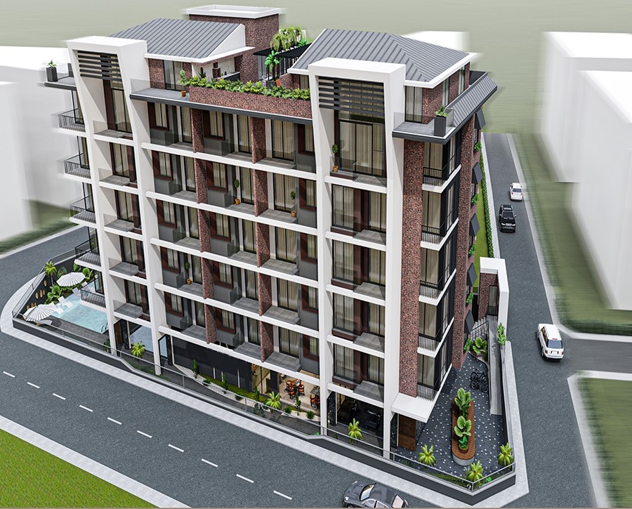 Exceptional new project in downtown Alanya