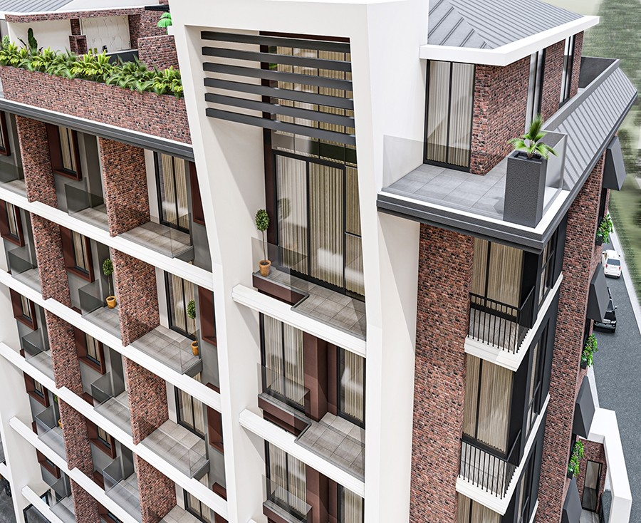 Exceptional new project in downtown Alanya