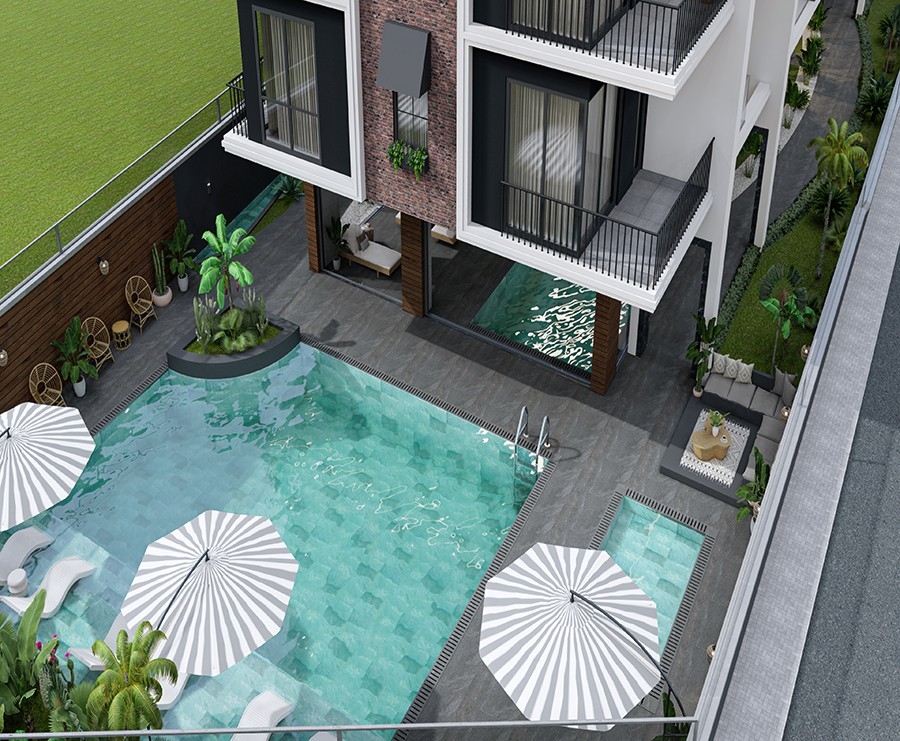Exceptional new project in downtown Alanya
