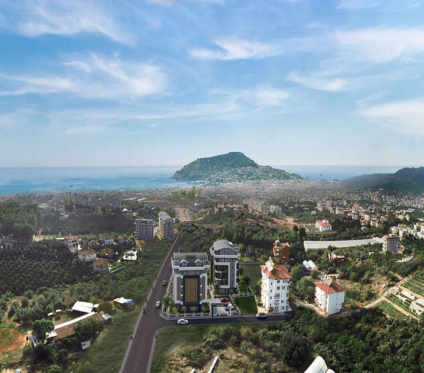 Mountain view apartments in prestigious area