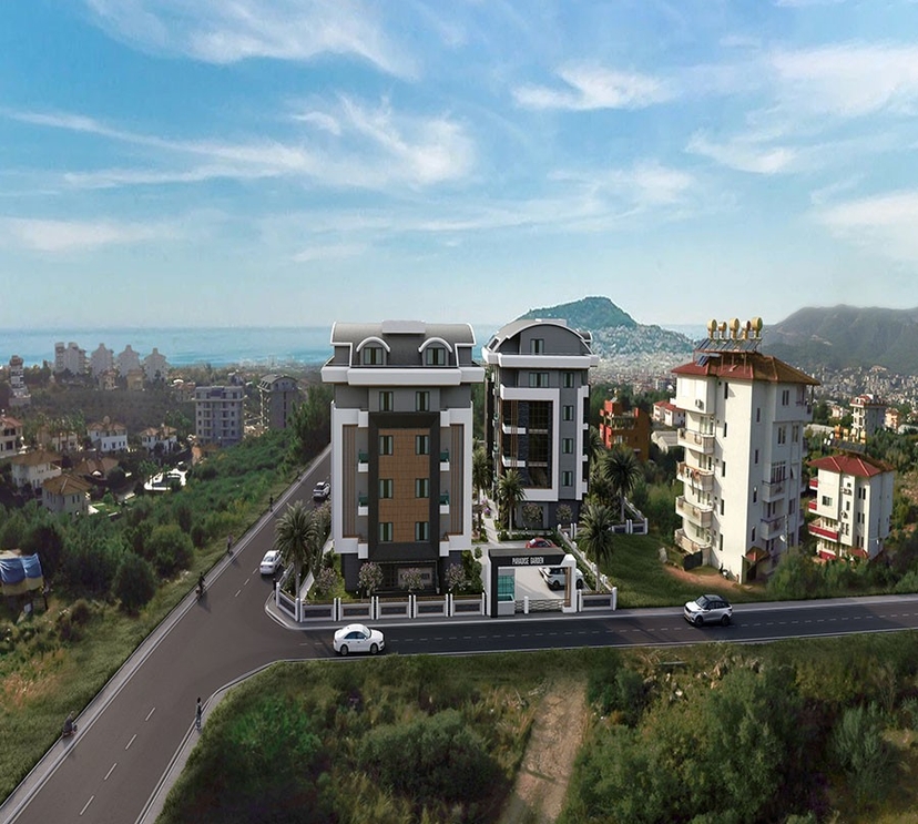 Mountain view apartments in prestigious area