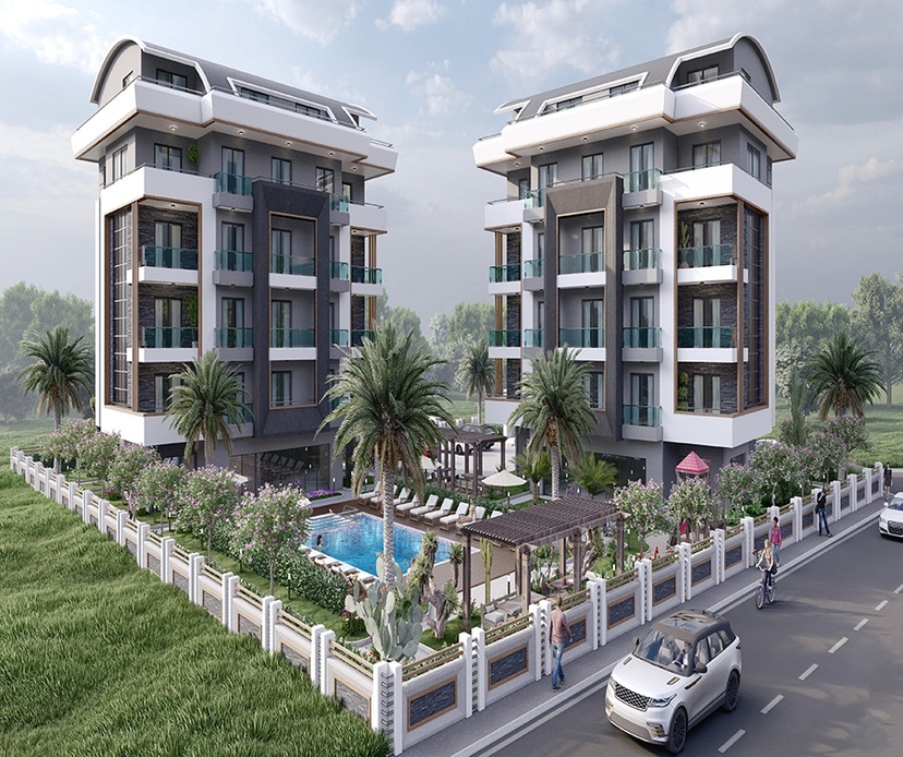 Mountain view apartments in prestigious area