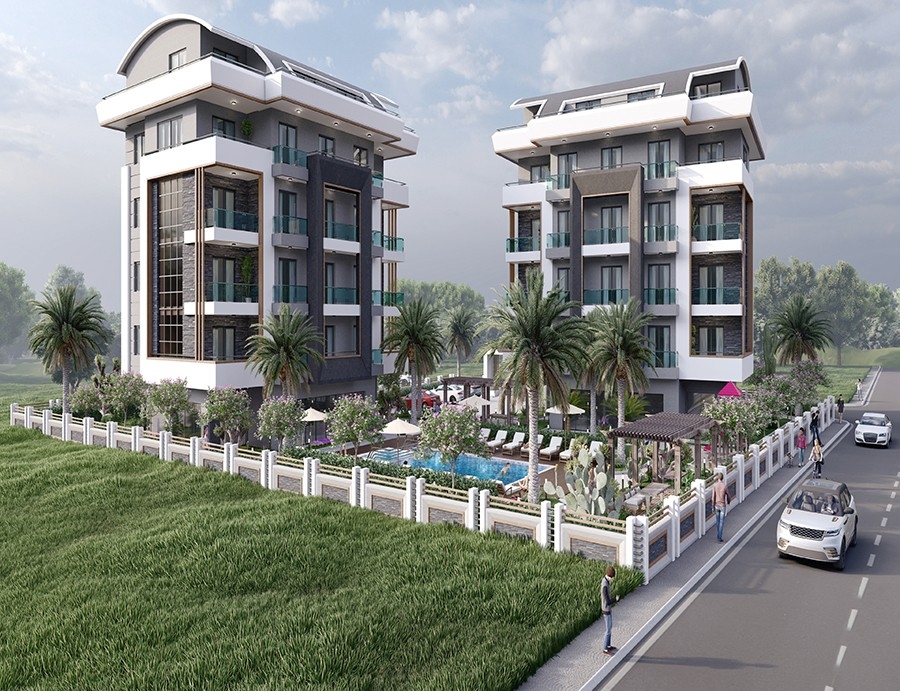 Mountain view apartments in prestigious area
