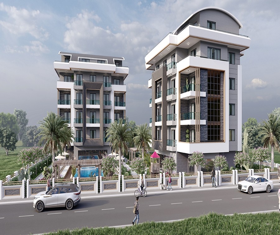 Mountain view apartments in prestigious area