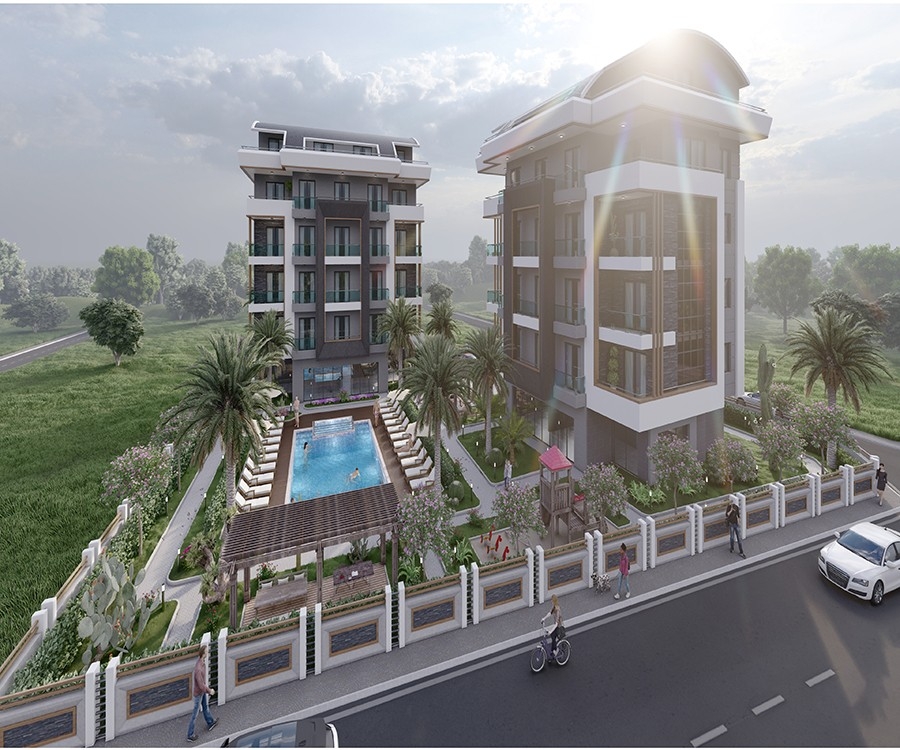 Mountain view apartments in prestigious area