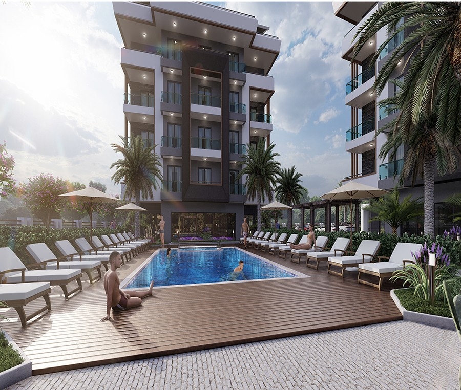 Mountain view apartments in prestigious area