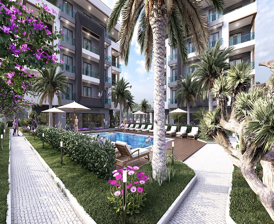 Mountain view apartments in prestigious area