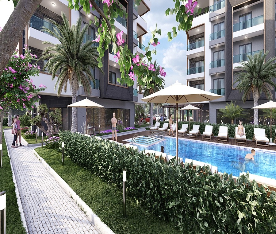 Mountain view apartments in prestigious area