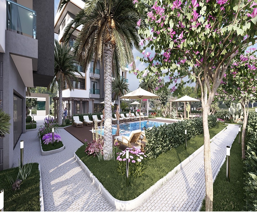 Mountain view apartments in prestigious area