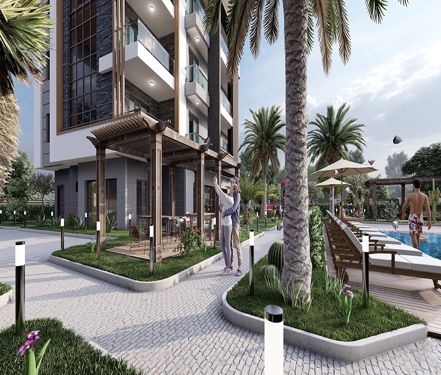 Mountain view apartments in prestigious area