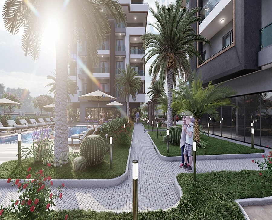 Mountain view apartments in prestigious area