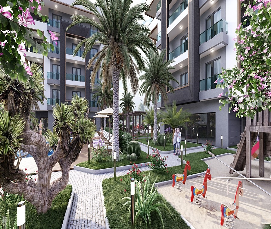 Mountain view apartments in prestigious area