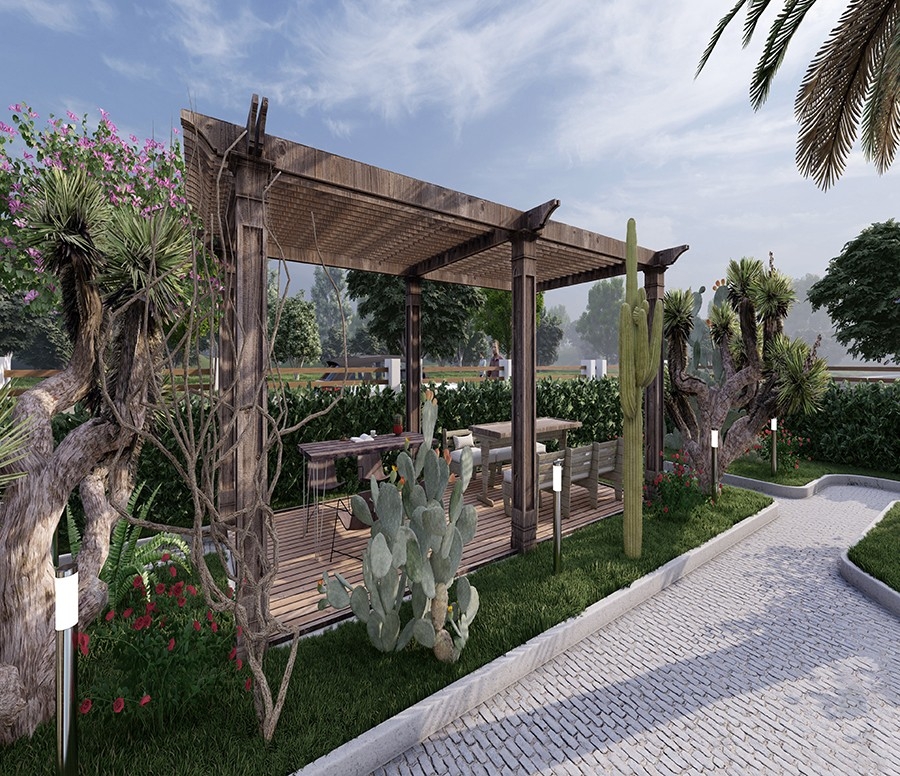 Mountain view apartments in prestigious area