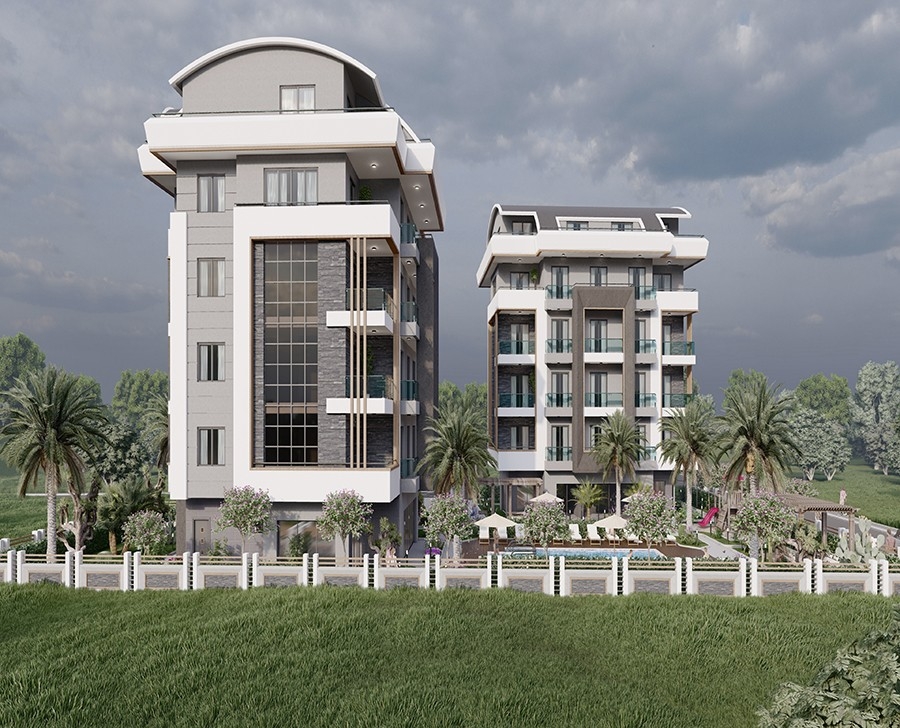 Mountain view apartments in prestigious area